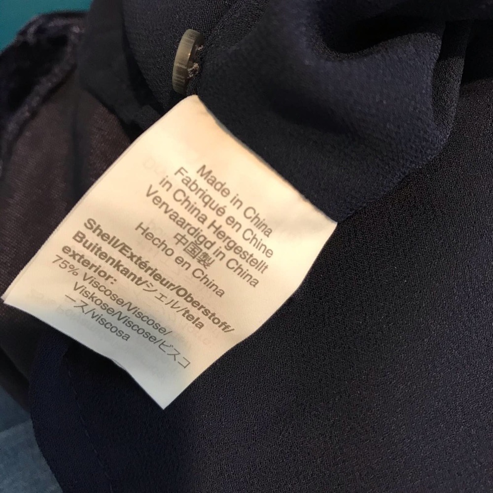 NWT J. Crew Twilight Blue Velvet Tank Top - Picture 6 of 7